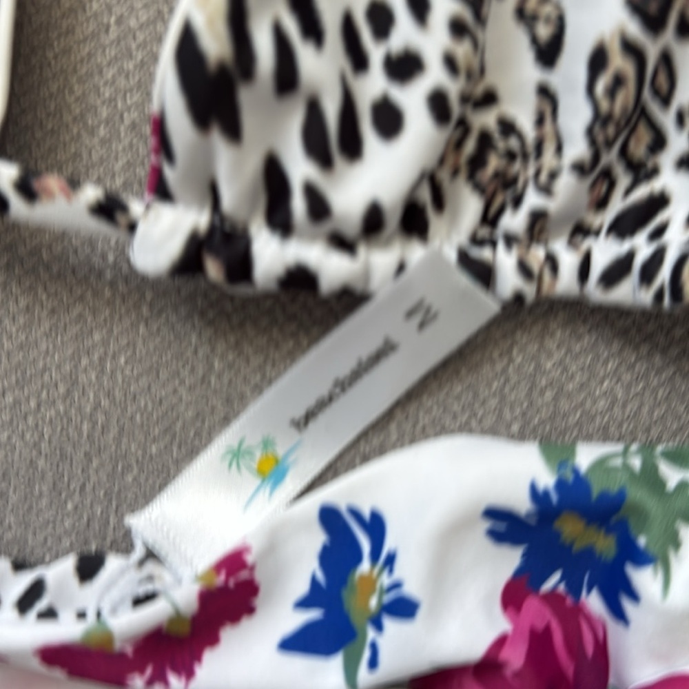 Beachsissi Floral and Leopard Print Bikini Set - Picture 6 of 9